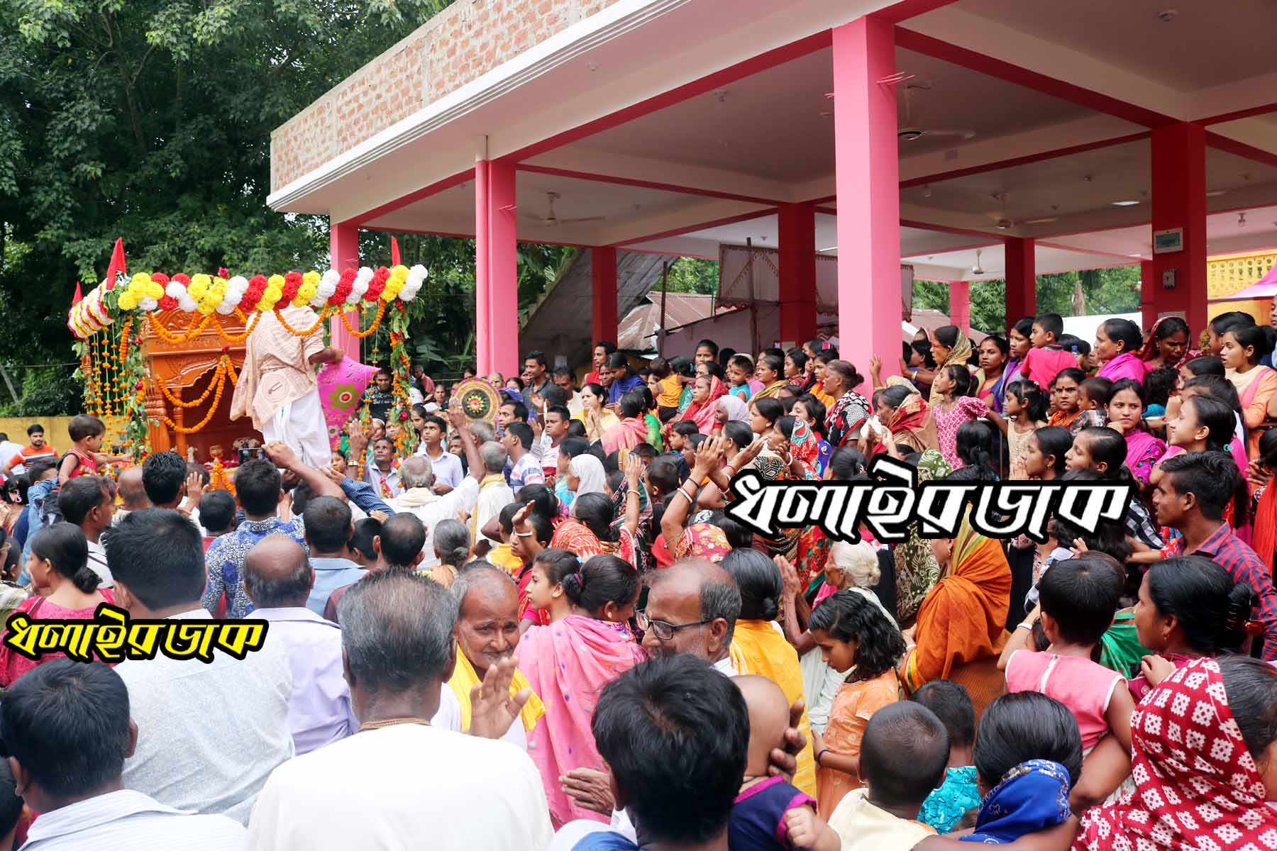 কমলগঞ্জে নানা আয়োজনে জগন্নাথদেবের রথযাত্রা উৎসব পালিত