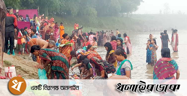 গঙ্গাদেবীর আরাধনার মধ্যদিয়ে কমলগঞ্জে চা শ্রমিকদের ১৯ তম কাত্যায়নী পূজা সম্পন্ন