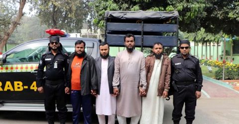 রাজধানীর কল্যাণপুরে আনসার আল ইসলামের ৪ সদস্য আটক