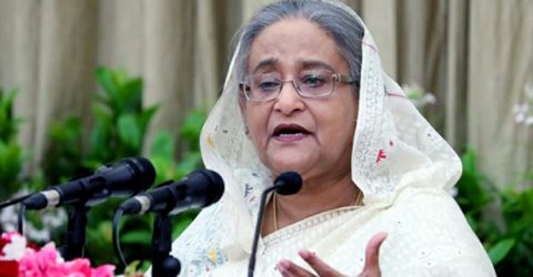 জলবায়ু পরিবর্তনের জন্য বাংলাদেশ মোটেই দায়ী নয় : প্রধানমন্ত্রী