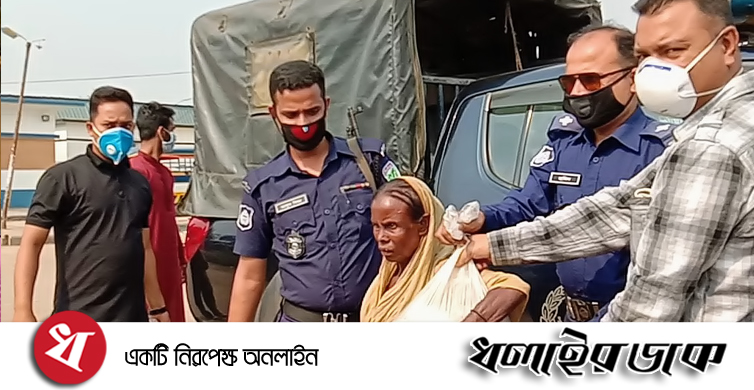 কমলগঞ্জ পুলিশ প্রশাসনের পক্ষ থেকে খাদ্য বিতরণ