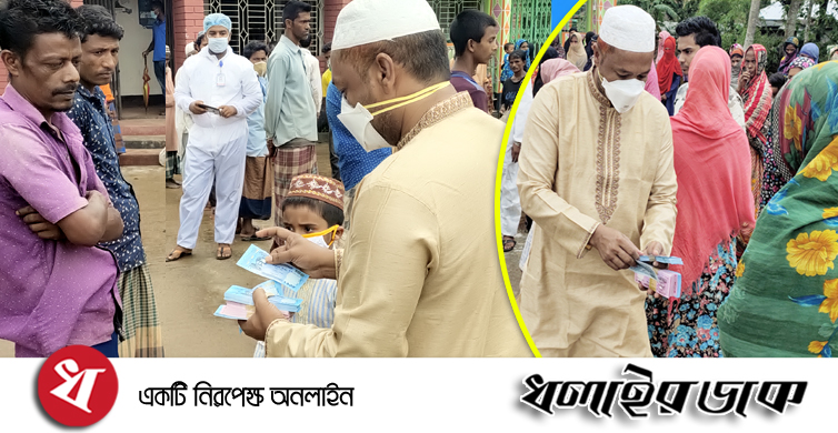 আবারও কর্মহীন অসহায় ৩০০পরিবারকে নগদ অর্থ দিলেন পৌর মেয়র