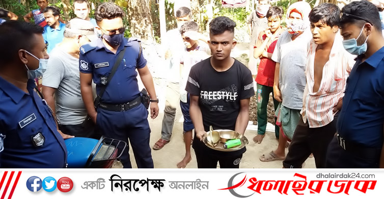 কমলগঞ্জে দিন দুপুরে জনতার হাতে ধৃত হয়েছে এক চোর