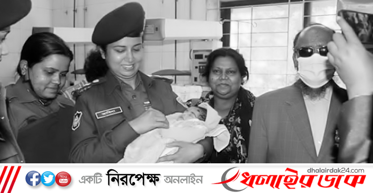 ভালোবাসা দিবসে ডাস্টবিনে পাওয়া ফুটফুটে সেই নবজাতকের ঠাঁই হলো