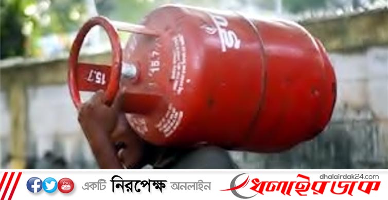 ১২ কেজি এলপিজির দাম বাড়ল ৬২ টাকা
