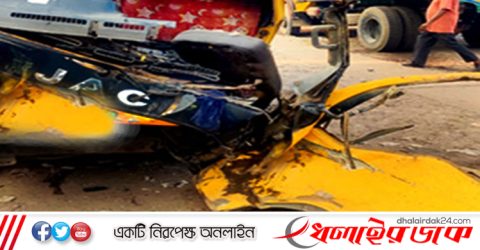 জামালপুরে পিকআপ-ট্রাক সংঘর্ষে প্রাণ গেল ৩ জনের