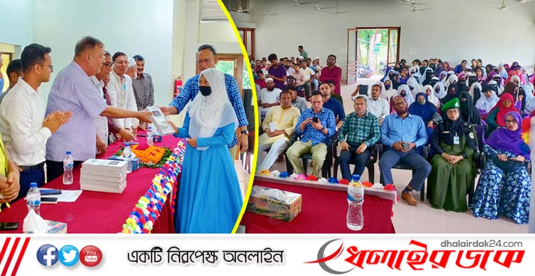 কমলগঞ্জে ১২০জন শিক্ষার্থীর মধ্যে ট্যাব বিতরণ