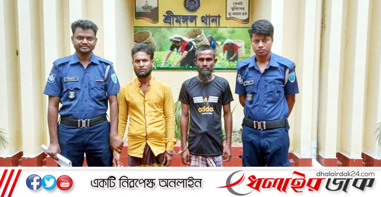 শ্রীমঙ্গলে ওয়ারেন্টভুক্ত দুই পলাতক আসামি গ্রেফতার