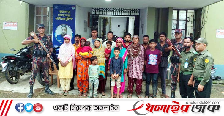 তিন সীমান্ত দিয়ে আরও ৬৮ জনকে ঠেলে দিল বিএসএফ