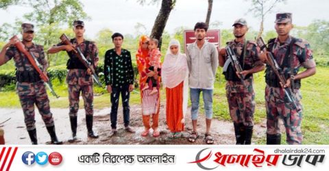 কমলগঞ্জে ফের ১৯ জনকে পুশইন করল বিএসএফ