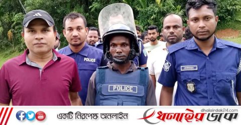কমলগঞ্জে হত্যাকান্ডের রহস্য উদঘাটন; আলামত সহ মূল আসামী গ্রেফতার