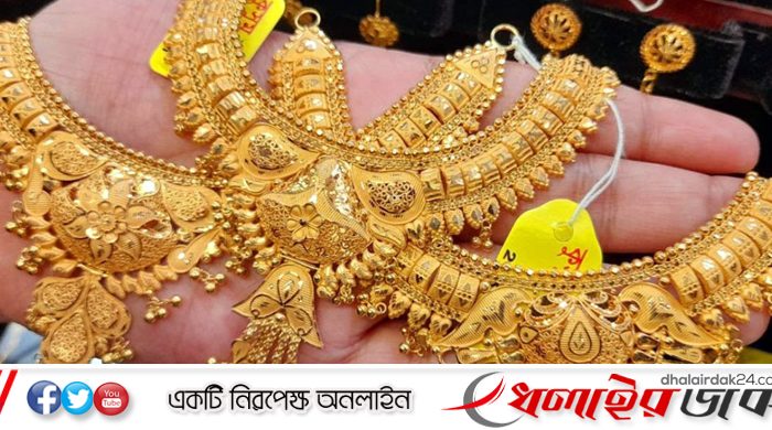 সোনার দাম বেড়ে ভরি ২১৩৭১৯ টাকা