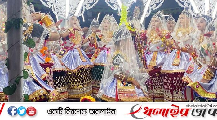 শেষ হলো মণিপুরীদের সবচেয়ে বড় ধর্মীয় উৎসব মহারাসলীলা।