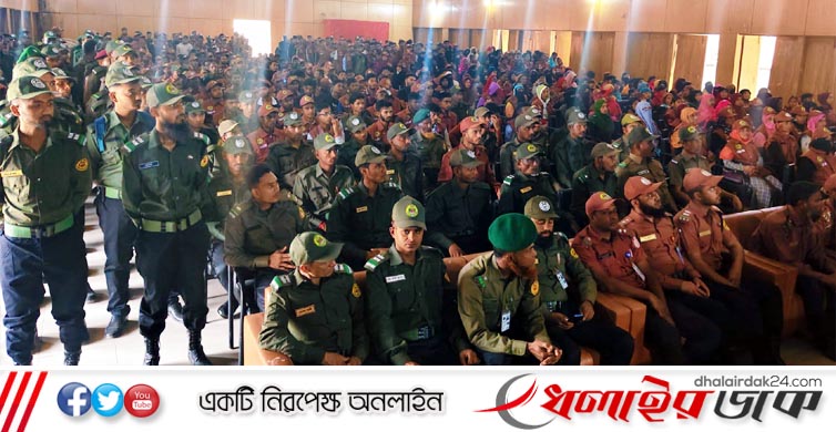 কমলগঞ্জে আনসার ও ভিডিপির নির্বাচনী ব্রিফিং অনুষ্ঠিত