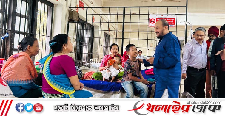 দায়িত্ব গ্রহণের পর প্রথম দিনেই হাসপাতাল পরিদর্শনে সংসদ সদস্য