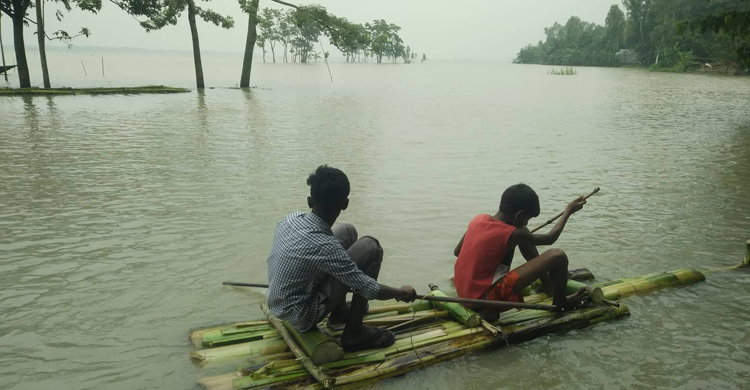 বগুড়ায় বন্যা পরিস্থিতির অবনতি