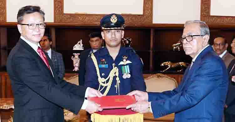 রোহিঙ্গা প্রত্যাবাসনে চীনের অব্যাহত সহায়তা চাইলেন রাষ্ট্রপতি