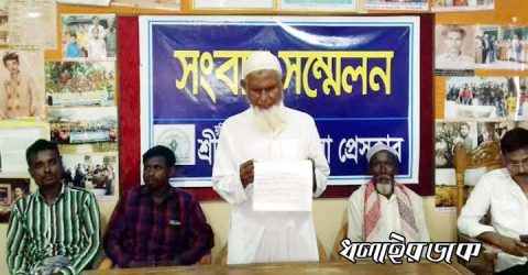 শ্রীমঙ্গলে সরকারী প্রাথমিক বিদ্যালয়ের গাছ কেটে নিয়েছেন ইউপি সদস্য