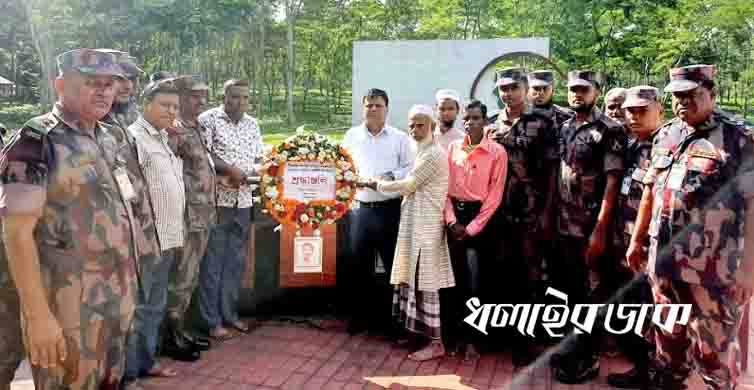 কমলগঞ্জে বীরশ্রেষ্ঠ শহীদ সিপাহী হামিদুর রহমানের ৪৮ তম শাহাদাত বার্ষিকীতে শ্রদ্ধা নিবেদন