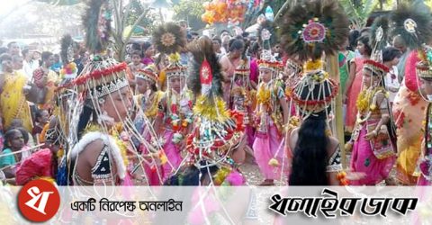 কমলগঞ্জে বর্ণাঢ্য আয়োজনে শুরু হয়েছে মণিপুরী মহারাসলীলা উৎসব