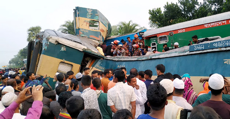 ৮ ঘণ্টা পর ঢাকা-চট্টগ্রাম ট্রেন চলাচল স্বাভাবিক