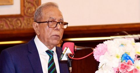 ধর্ম ব্যবহার করে নৈরাজ্য সৃষ্টির বিরুদ্ধে সজাগ থাকার আহ্বান রাষ্ট্রপতির