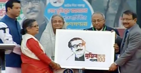 মুজিববর্ষের ক্ষণগণনা শুরু