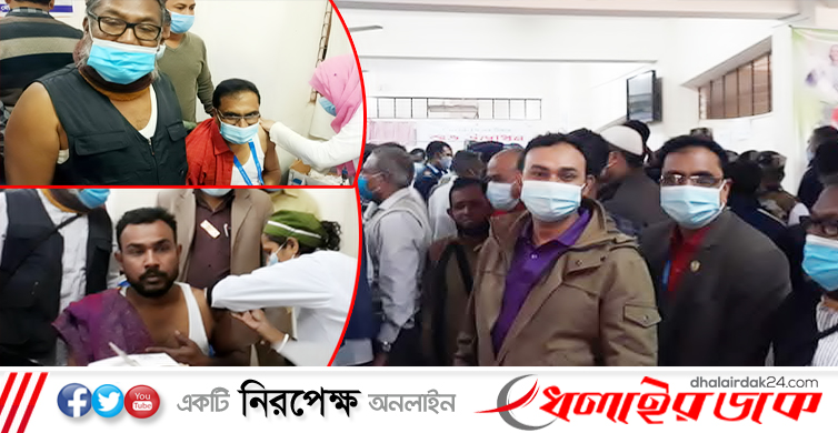 কমলগঞ্জে করোনার টিকা নিতে মানুষের আগ্রহ বাড়ছে