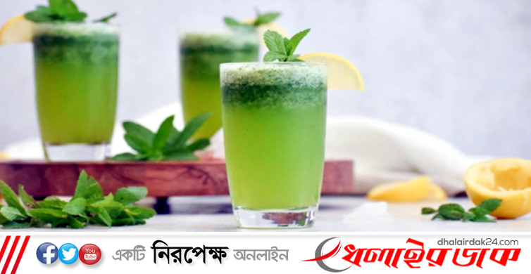 ইফতারে তৃষ্ণা মেটাবে লেবু-পুদিনার শরবত