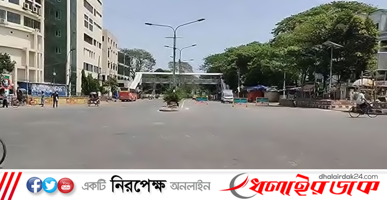 কঠোর লকডাউন গণপরিবহন বন্ধ, শিল্প কারখানা খোলা