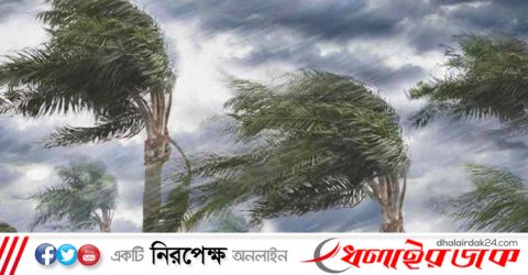 কালবৈশাখী ঝড়ের তাণ্ডবে উড়ন্ত টিনে গলা কেটে ব্যবসায়ী নিহত