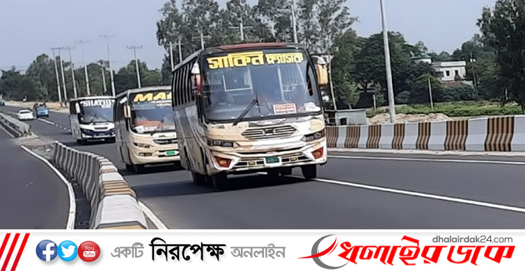 প্রায় দুই মাস পর চালু হলো দূরপাল্লার বাস