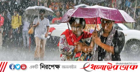 ঝেঁপে বৃষ্টি নামবে আজ