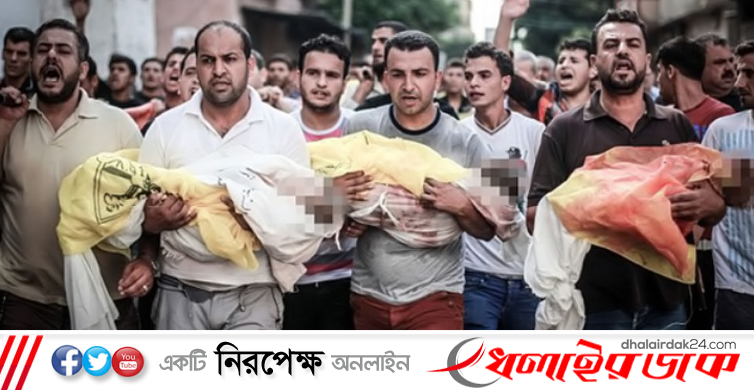 ইসরায়েলি হামলায় আরো ১৩ ফিলিস্তিনির মৃত্যু, নিহত বেড়ে ১৩৯