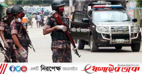 কঠোর লকডাউন: দেশজুড়ে ২০০ প্লাটুন বিজিবি মোতায়েন