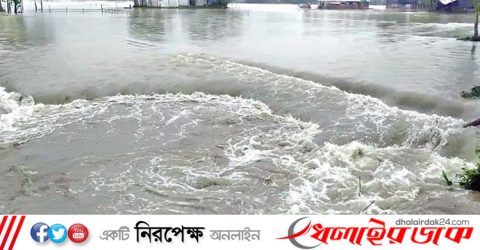 প্রধান ৩ নদ-নদীর পানি বাড়ছে, আকস্মিক বন্যার শঙ্কা