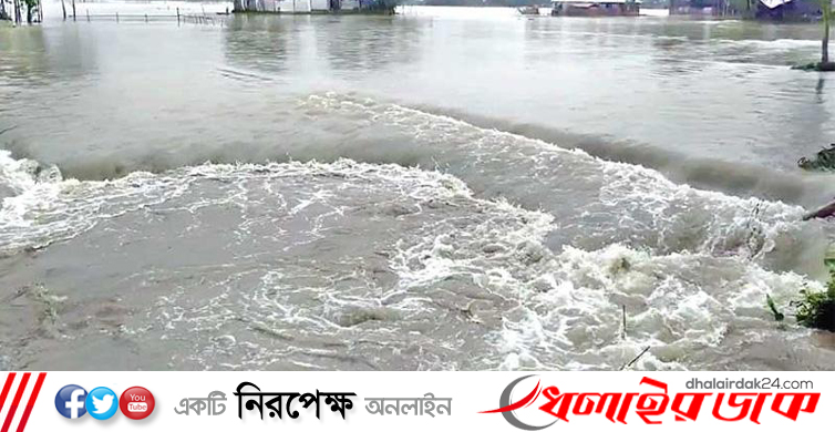 প্রধান ৩ নদ-নদীর পানি বাড়ছে, আকস্মিক বন্যার শঙ্কা