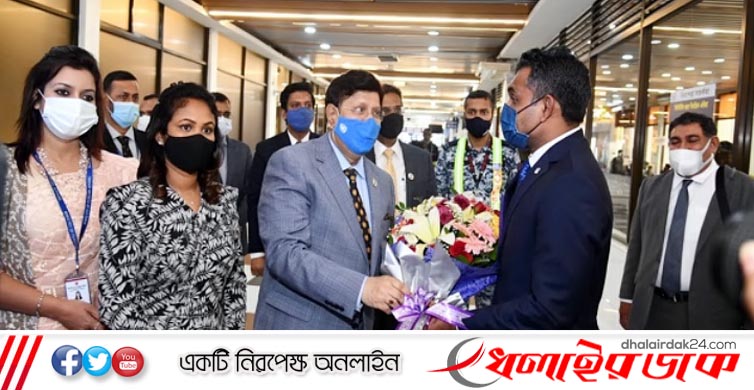 তিন দিনের সফরে মালদ্বী‌পের ভাইস প্রেসি‌ডেন্ট ঢাকায়