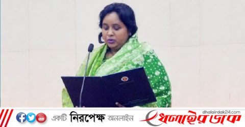 শপথ নিলেন নারায়ণগঞ্জের মেয়র আইভী