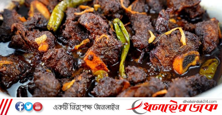 ঈদের রেসিপি: সরিষার তেলে গরুর কালা ভুনা