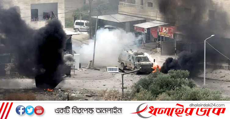 ইসরায়েলের হামলায় ৫ ফিলিস্তিনি নিহত