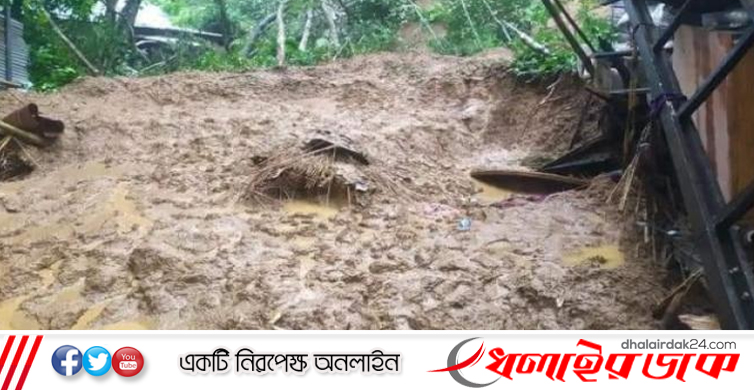 কক্সবাজারে পাহাড়ের মাটি ধসে বৃদ্ধের মৃত্যু