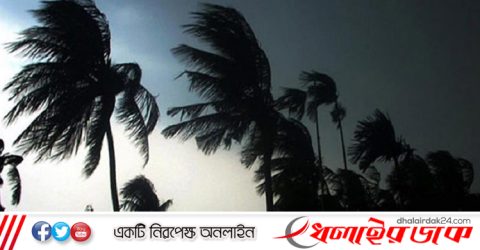 ধেয়ে আসছে ৮০ কিলোমিটার বেগে ঝড়