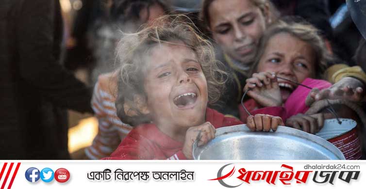 গাজায় না খেয়ে ৪৩৫ জনের মৃত্যু