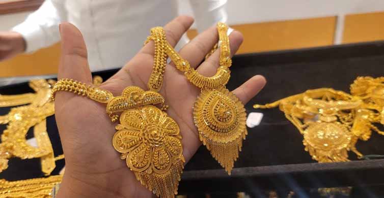 সোনার দামে আবার নতুন রেকর্ড, ভরি ১৮৫৯৪৭ টাকা