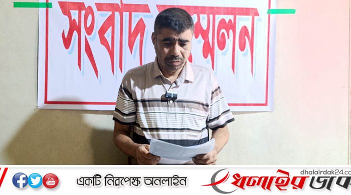 কমলগঞ্জে ইউপি সদস্যের সংবাদ সম্মেলন! সামাজিক যোগাযোগ মাধ্যমে অপপ্রচারের নিন্দা