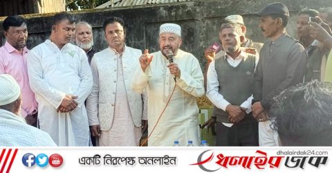 মৌলভীবাজার-৪ আসনে ধানের শীষের প্রার্থীর ব্যস্ত নির্বাচনী প্রচারণা