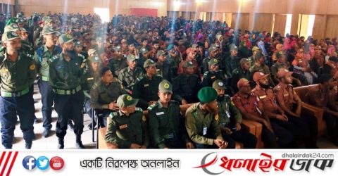 কমলগঞ্জে আনসার ও ভিডিপির নির্বাচনী ব্রিফিং অনুষ্ঠিত