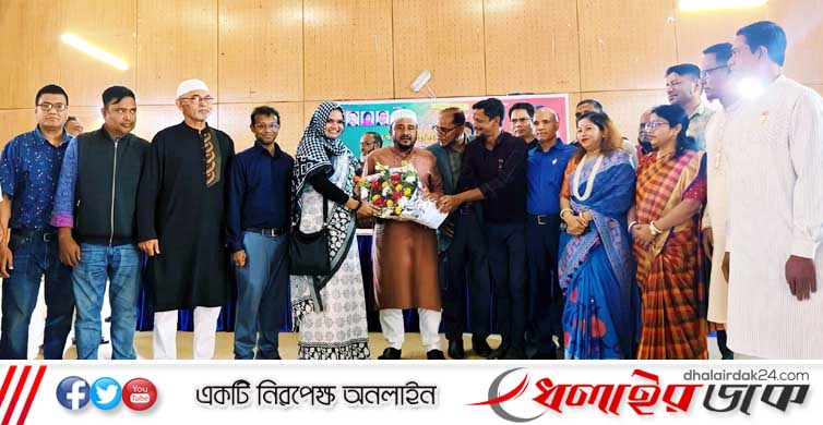 কমলগঞ্জে ফুলেল শুভেচ্ছায় সিক্ত নবনির্বাচিত এমপি মুজিবুর রহমান