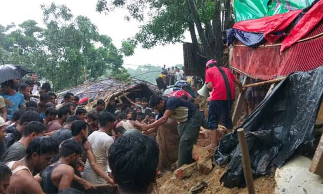 ভারী বর্ষণে মাটির ঘরের দেয়াল ধসে শিশুর মৃত্যু